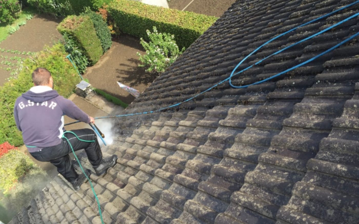 Nettoyage toiture à Gisors