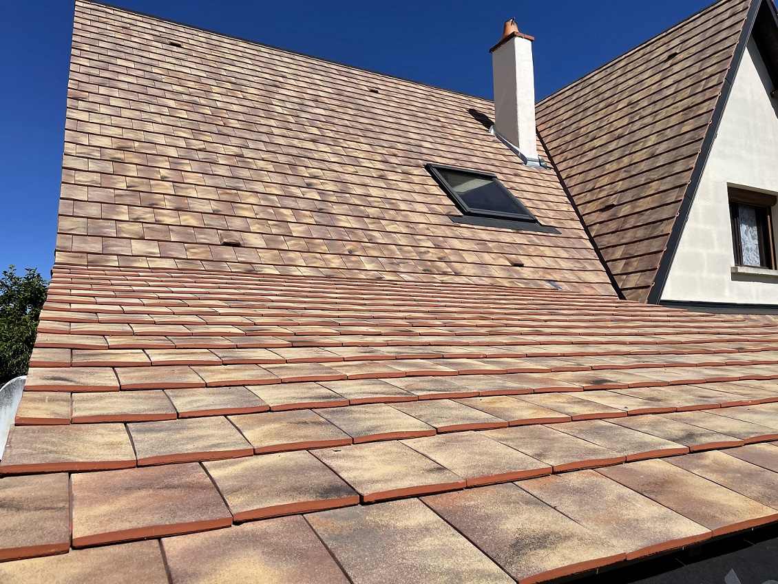 Remplacement shingles tuiles terre cuite meru 60110 apres